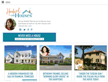 Tablet Screenshot of hookedonhouses.net
